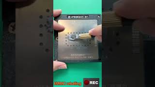 EMMC Reballing iphone repair fyp shorts [upl. by Arataj]