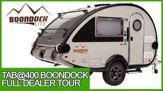 TB 400 Boondock Lite Full Tour at the Florida RV Supershow with an unenthusiastic salesman [upl. by Farwell368]