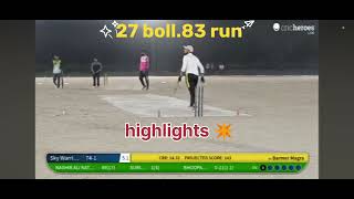 nasir ali natiya shandaar pari 🥰👌💪 27boll 83 run 🔥🔥 highlights ✴️ [upl. by Zohar]