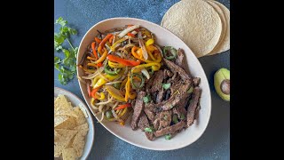 Blackstone Steak Fajitas [upl. by Ajile161]