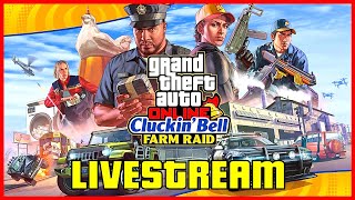 GTA 5 Online  SOLO Money Grinding With Cluckin Bell amp Vehicle Robberies  OddManGaming Livestream [upl. by Eoj]