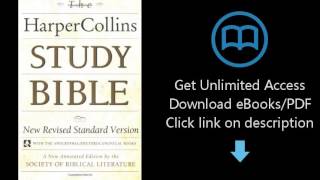 Download The HarperCollins Study Bible  New Revised Standard Version With the ApocryphalDeuter PDF [upl. by Kantor]