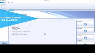 YourSite Explorer HPIQ Callbacks MiContact Center Business [upl. by Ailesor29]