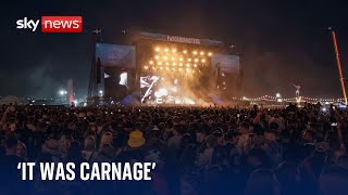 Witness describes carnage after being caught in Boardmasters crowd surge [upl. by Aerdnac357]