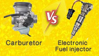 Carburetor vs Electronic fuel Injection  Malayalam Advantages and Disadvantages which is better [upl. by Wittie992]