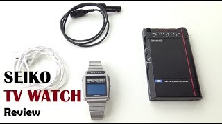 Seiko TV Watch Review  VintageDigitalWatches Ep 39 [upl. by Miles]