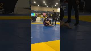 Triangle Armbar ​⁠IBJJF Ft Lauderdale Open [upl. by Eiramlirpa]