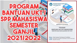 Bantuan UKT  SPP Mahasiswa 2021 [upl. by Aerdnod]