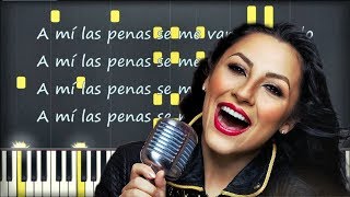 Andra amp Descemer Bueno  Camarero  Piano Cover  Karaoke [upl. by Lian]