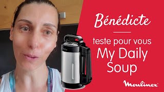 MOULINEX l Test et avis sur le My Daily Soup  un blendersoupe maker 3 programmes automatiques [upl. by Garcon]