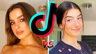 Addison Rae vs Charli DAmelio TikTok Dance Compilation [upl. by Valleau]