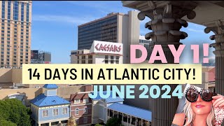 Day 1 in Atlantic City June 2024 Ballys Boardwalk Caesar’s [upl. by Fritts]