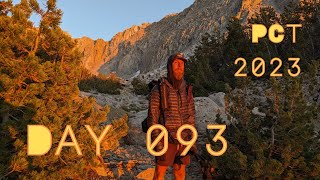 Day 093  Pinchot Pass \ Glen Pass  PCT SOBO 2023 [upl. by Kurys671]