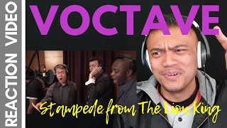 STAMPEDE from THE LION KING performed by VOCTAVE  REACTION vids with Bruddah Sam [upl. by Larrisa]