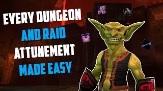 Classic WoW Every Dungeon and Raid Attunement Made Easy [upl. by Emmons573]