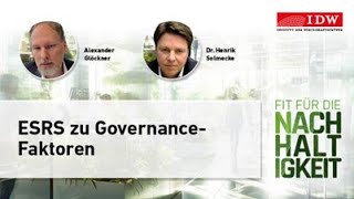 25 ESRS zu GovernanceFaktoren [upl. by Medor]