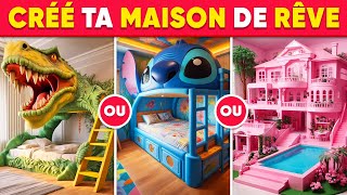 Tu Préfères CONSTRUIS ta MAISON de RÊVE 🏡🌈🏰 Robo Quiz [upl. by Kina942]