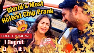 Worlds Most Spicy Chip Prank on GirlFriend [upl. by Annissa]