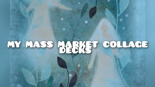 MY MASS MARKET COLLAGE DECKS collagedecks  VR ForestMoonMaiden [upl. by Michal]