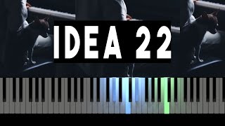 Idea 22  Gibran Alcocer  Piano Cover Tutorial [upl. by Sral]