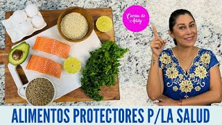 Combina así los 6 Mejores Alimentos 2 RECETAS Rápidas PControl de Azúcar Presión Trigliceridos [upl. by Yxor985]