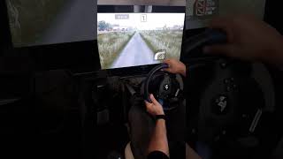 Thrustmaster Rally eRacing WRC SIMRACING shorts goviral [upl. by Atauqal587]