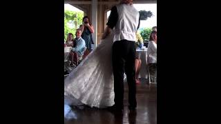 Slow bump an grinding wedding dance [upl. by Esyle]