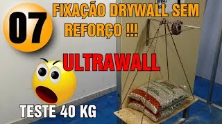 COMO FIXAR OBJETOS PESADOS SEM REFORÃ‡O PAREDE DRYWALL AULA 07 [upl. by Devon936]