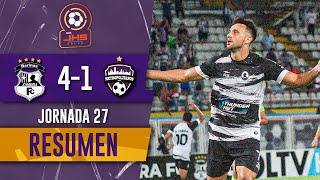 Goleada blanquinegra  Zamora Vs Metropolitanos  Resumen Jornada 27  LigaGrupoJHS [upl. by Leede51]