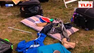 Tent ontploft op camping Rheerzerveen [upl. by Braasch753]