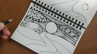 Zentangle Art for Beginners 108 Simple Patterns amp Doodles [upl. by Diana]