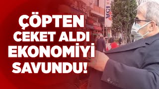 Çöpten Ceket Aldı Ekonomiyi Savundu  Krt Haber [upl. by Crofton]