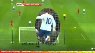 England vs Montenegro  Engleska vs Crna Gora Qualifiers Euro 2012  Highlights  12 okotb 10 [upl. by Shedd377]