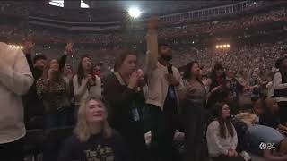 What A Moment at the Passion 2024 ConferenceAgnus Dei worship [upl. by Airamak]