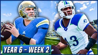 NCAA Football 14 Dynasty Year 6  Week 2  UCLA Jessie Heikenens Debut  Ep92 [upl. by Garnes]