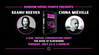 KEANU REEVES amp CHINA MIÉVILLE  THE BOOK OF ELSEWHERE KIKERZ keanureeves thebookofelsewhere [upl. by Abbot]