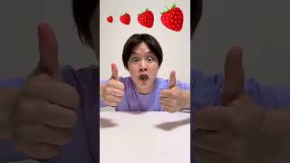 Which of the four strawberries will be the testamazingsfacts facts [upl. by Ezmeralda]