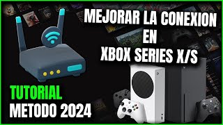 COMO MEJORAR la CONEXION de INTERNET en XBOX SERIES XS 2024 [upl. by Ihab191]