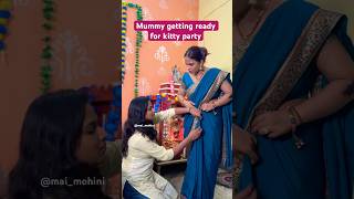 Mummy aur unki kitty party 😂 maimohini kittyparty comedy shorts funny mummycomedy [upl. by Oz]