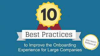 10 Best Practices to Improve Employee Onboarding [upl. by Talmud]