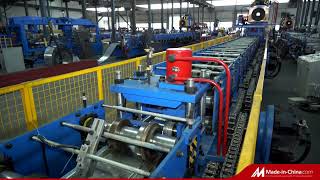 Automatic High Speed Metal Deck Floor Decking Roll Former Making Machine [upl. by Eyks153]