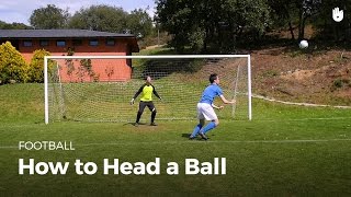 How to Head a Soccer Ball  Football [upl. by Mikkel]