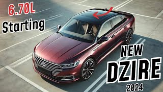 Finally New Dzire 2024 Facelift Full Details [upl. by Larret]