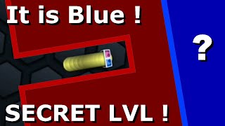 Slitherio  BLUE SECRET LVL UNLOCKED  How to have Blue secret level [upl. by Selym892]