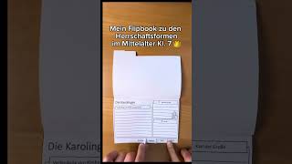 Flipbook zu den Herrschaftsformen im Mittelalter [upl. by Cox829]