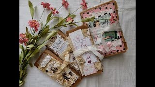 Trifold Kraft Glassine Bag Journals [upl. by Adnauqal]