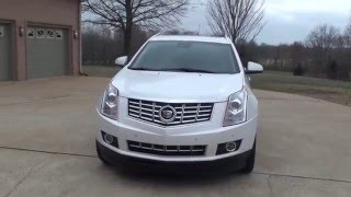 2013 CADILLAC SRX 4 PREMIUM COLLECTION PLATINUM WHITE DVD NAV USED FOR SALE INFO WWW SUNSETMOTORS C [upl. by Nosyerg490]