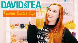 DAVIDStea Peanut Butter Cup  Tea Review amp First Impression  Dana DeStefano [upl. by Glennis]