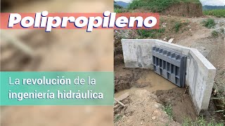 Polipropileno la revolución de la ingeniería hidráulica Productos especializados Maderplast [upl. by Anaek]