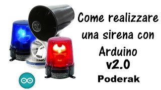 Come costruire una sirena con clacson  Arduino  v20 [upl. by Tam]